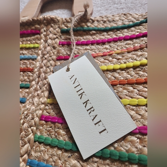 Antik Kraft Rainbow Tote Bag OS - Picture 3 of 6